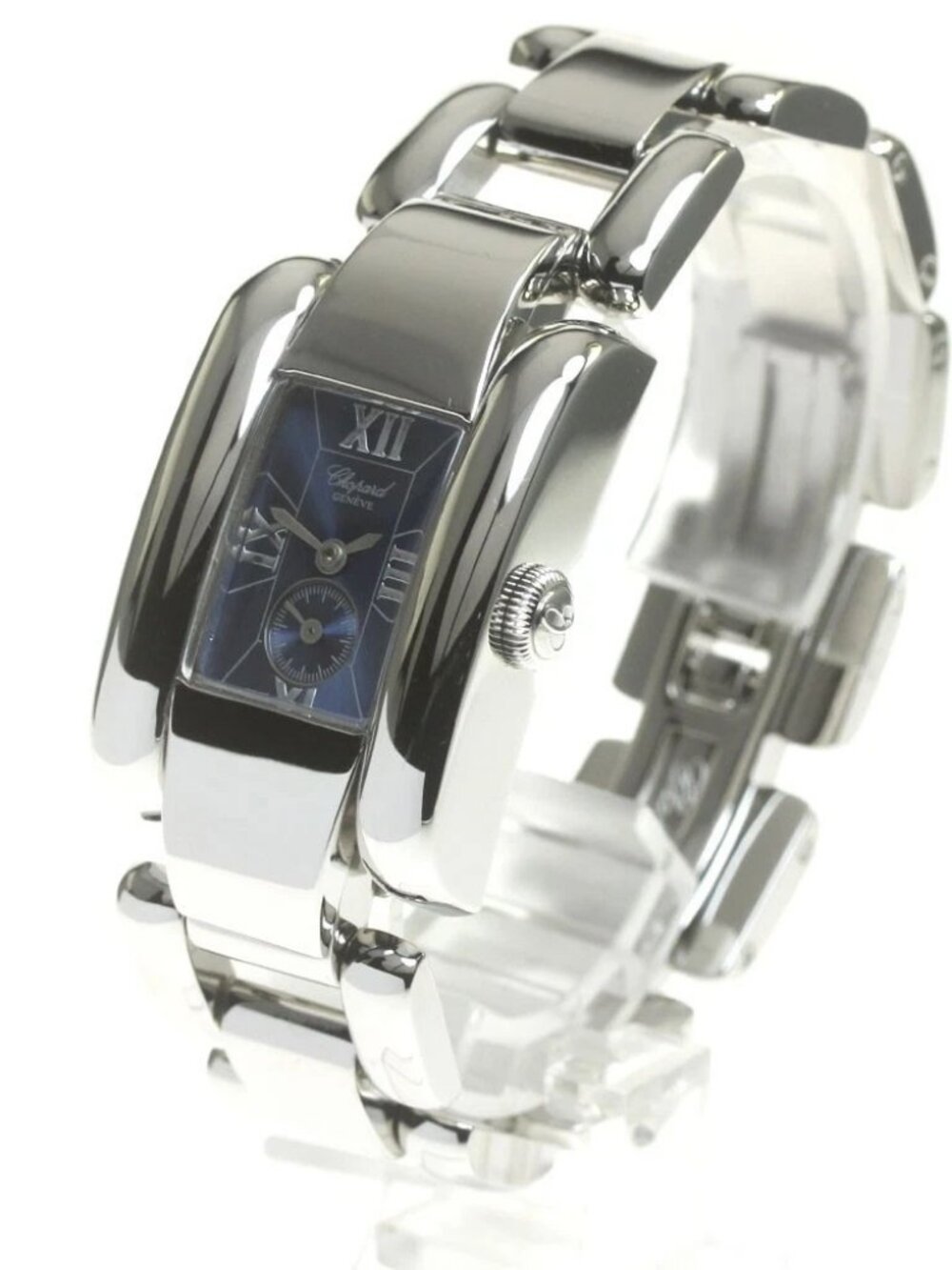 Chopard La Strada 41/8380 Small seconds Navy Dial Quartz Ladies Watch_845986